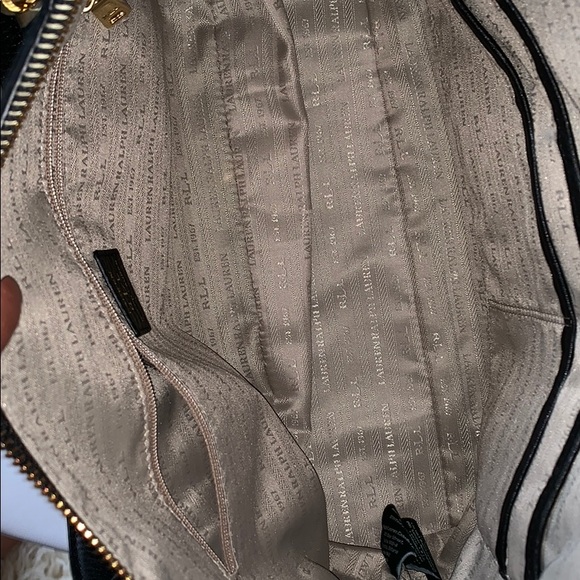Ralph Lauren Bags Ralph Lauren Black Purse With Gold Detail Poshmark
